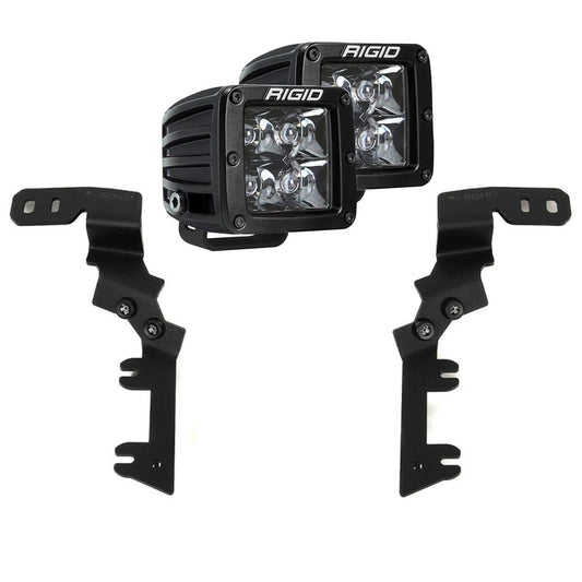 Chevy/GMC Colorado/Canyon 23-27 D-Series Spot Midnight A-Pillar Kit Rigid Industries