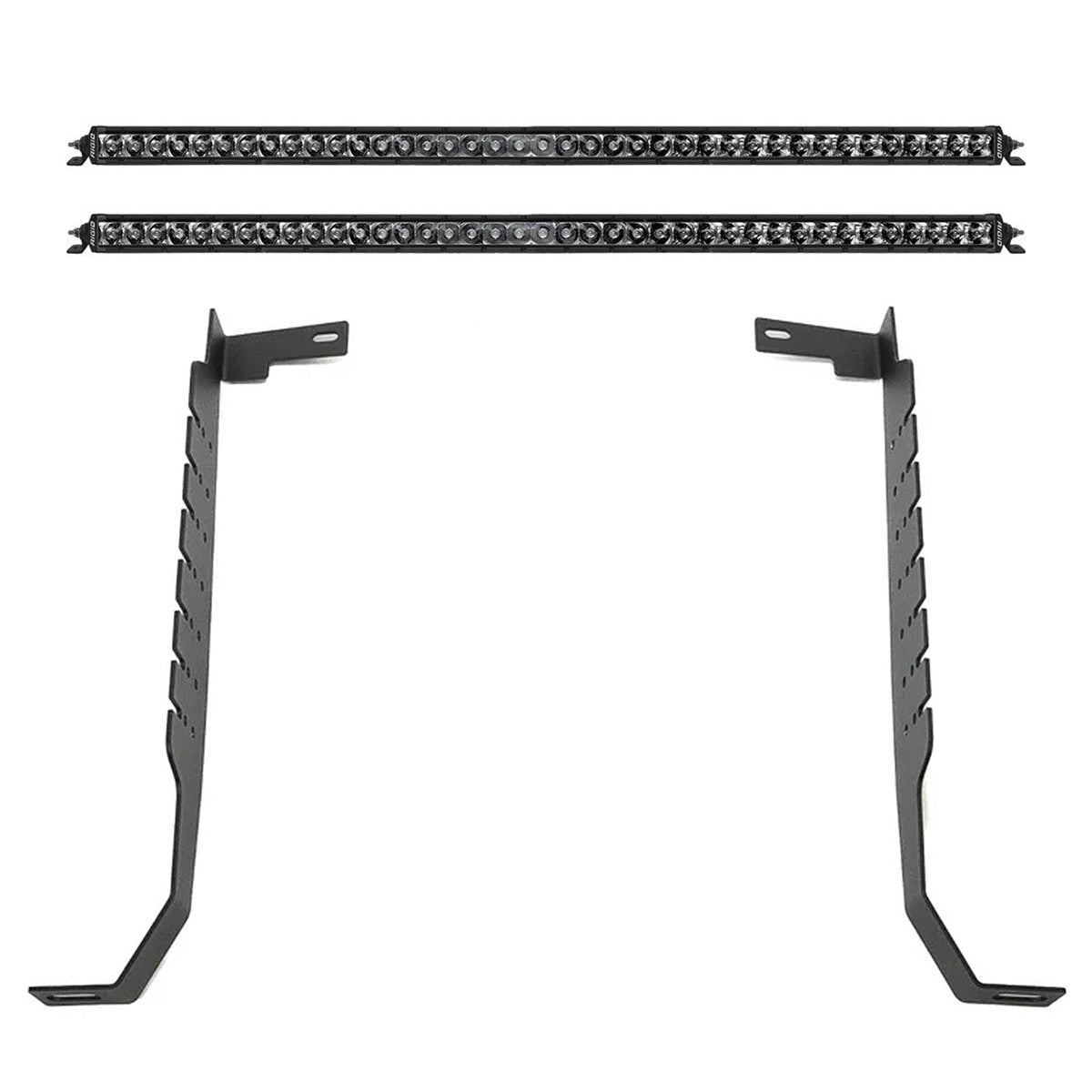 Chevy/GMC HD 24-27 SR-Series 40 Inch Midnight Behind the Grille Light Kit Rigid Industries