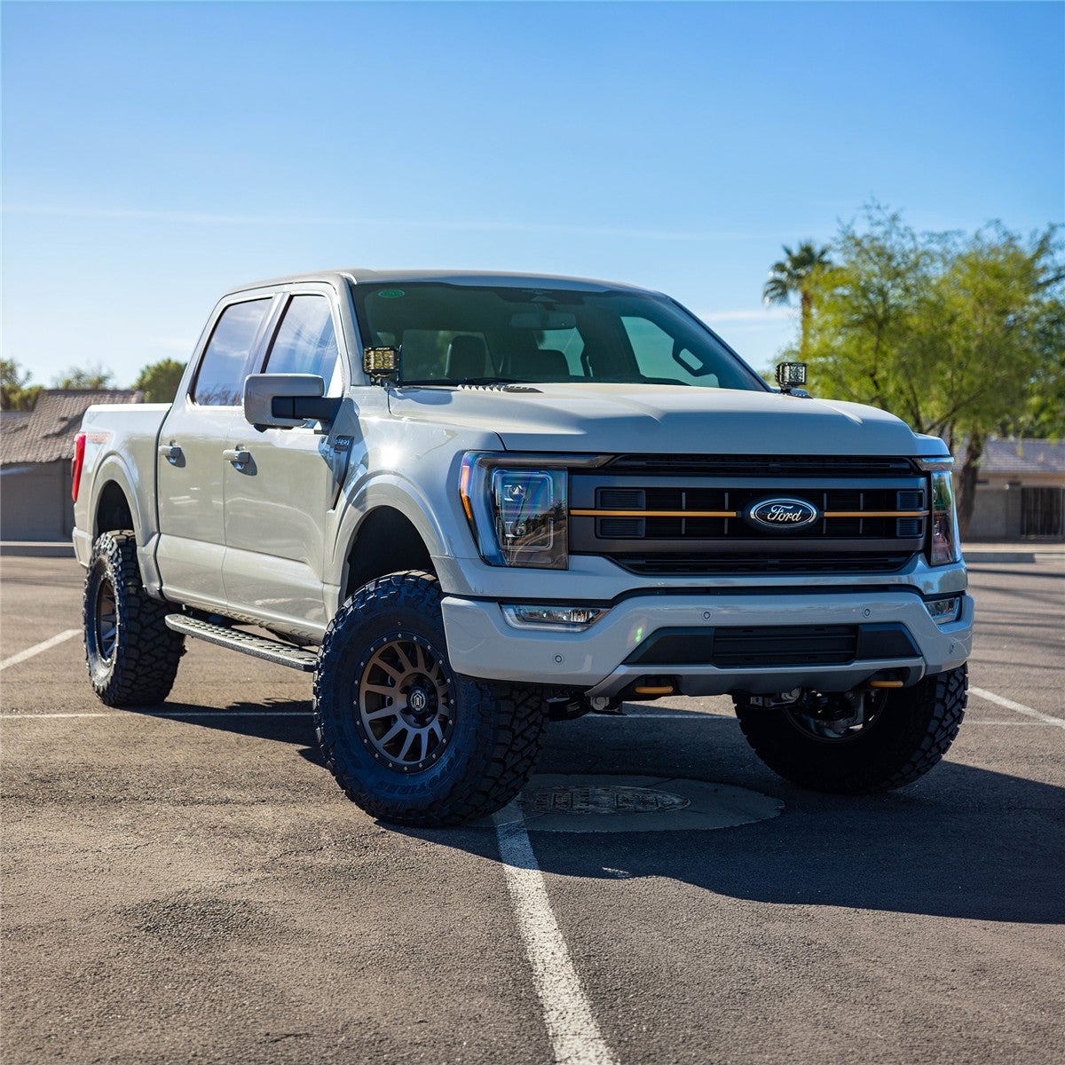 Ford F-150 21-27 360-Series Spot A-Pillar Kit Rigid Industries-1