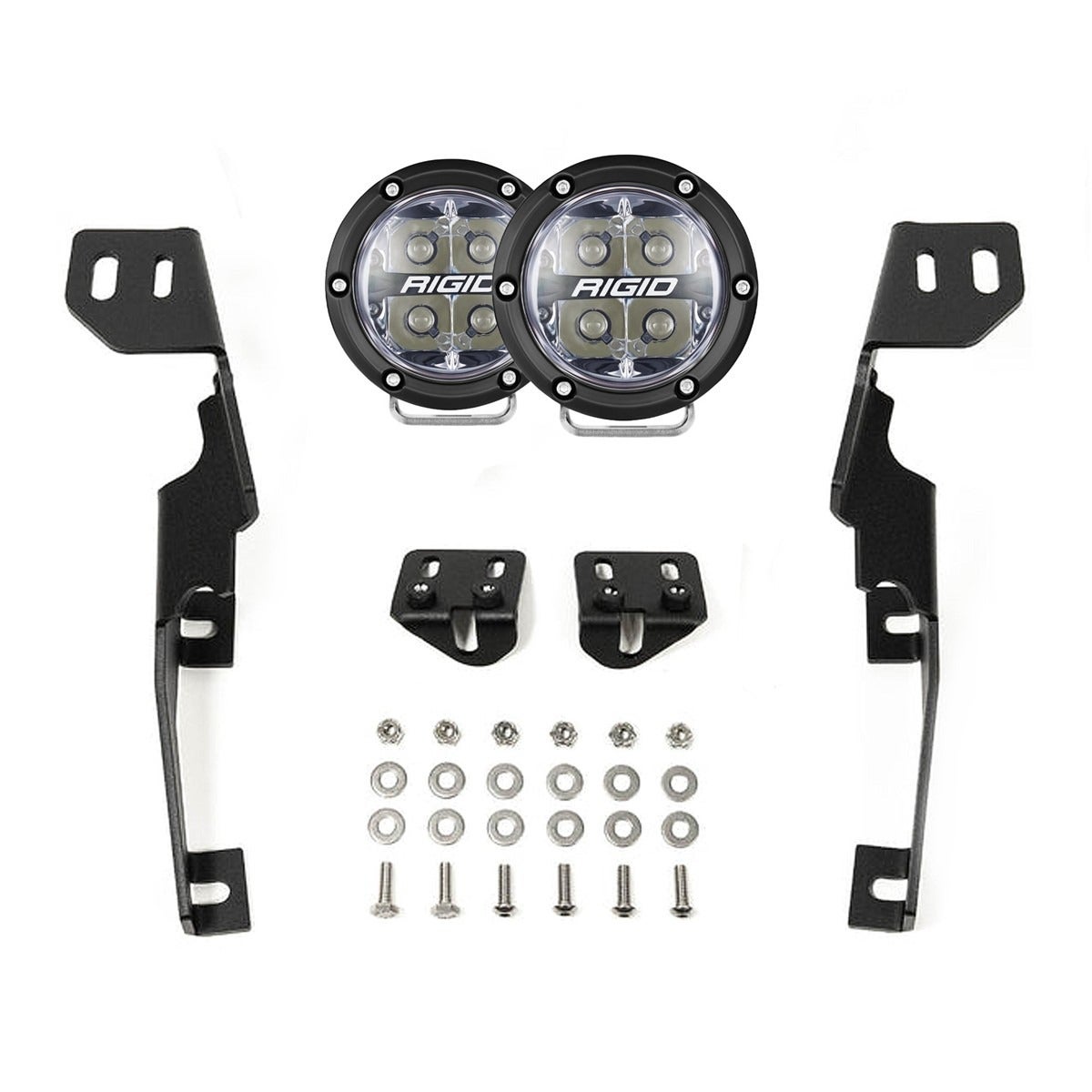 Ford Super Duty 23-27 360-Series Spot A-Pillar Kit Rigid Industries