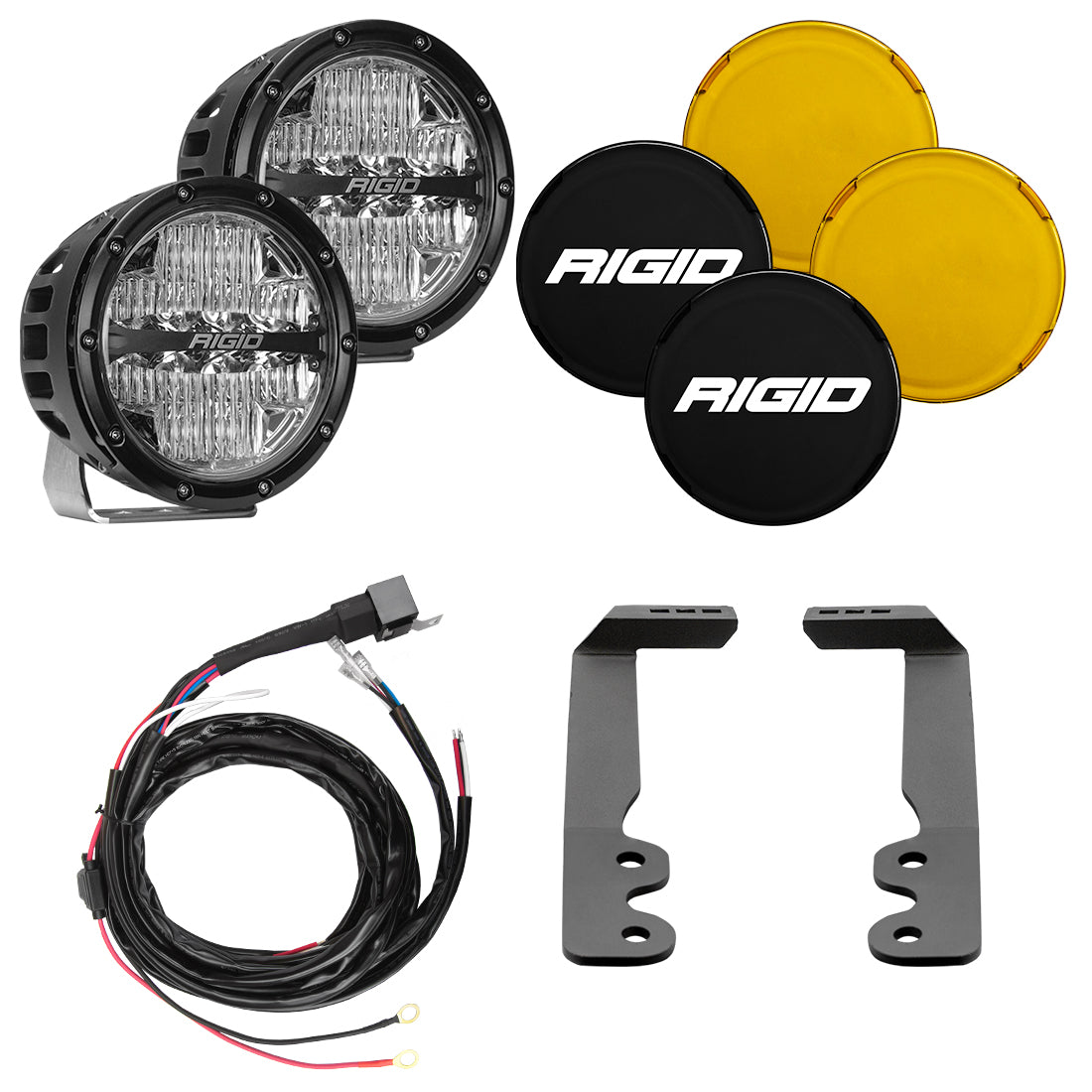 2022+ Toyota Tundra 6 Inch 360-Series A-Pillar Lighting Kit Rigid Industries