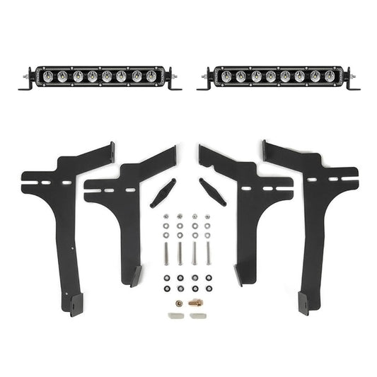 Toyota Tacoma (24-Present) SR-Series 10 Inch Radiance Plus Behind the Grille Kit Rigid Industries