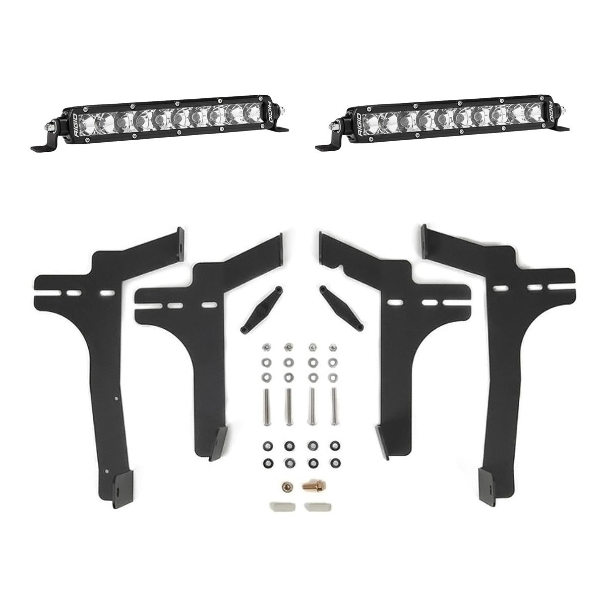 Toyota Tacoma (24-Present) SR-Series 10 Inch Spot/Flood Behind the Grille Kit Rigid Industries