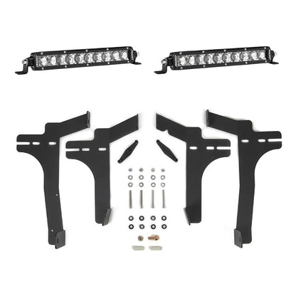 Toyota Tacoma (24-Present) SR-Series 10 Inch Spot/Flood Behind the Grille Kit Rigid Industries