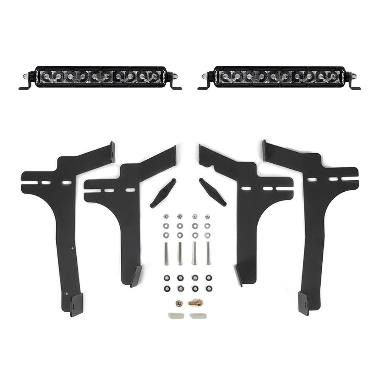 Toyota Tacoma (24-Present) SR-Series 10 Inch Spot Midnight Behind the Grille Kit Rigid Industries