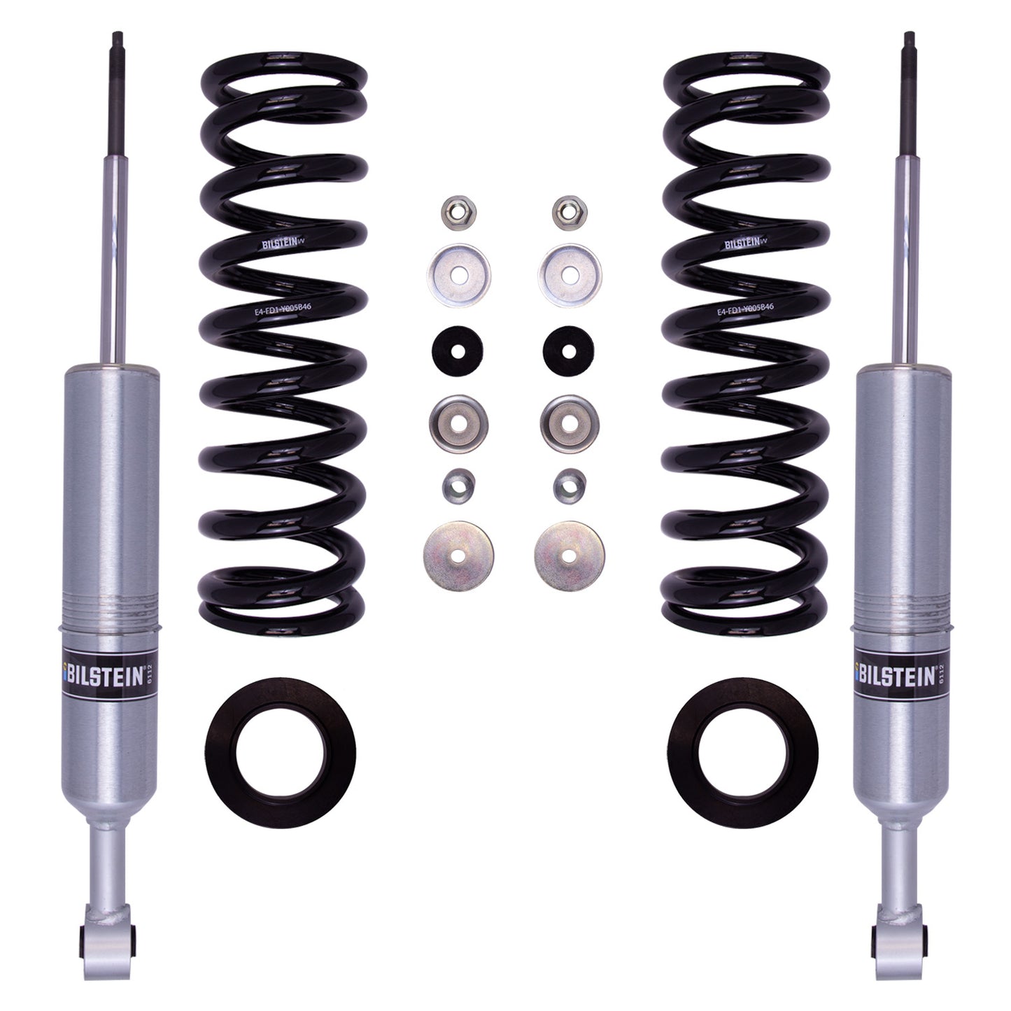 Suspension Kit Lexus GX470 2009-2003, Toyota FJ Cruiser 2009-2007 Monotube Front Lift Height 1.7 Inch-3.2 Inch For 150-200 lbs additional front weight B8 6112 Bilstein