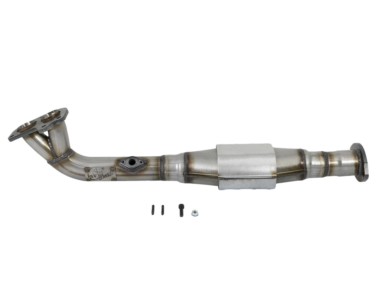 Direct Fit 409 Stainless Steel Front Catalytic Converter Toyota 4Runner 96-00 V6-3.4L aFe Power-1