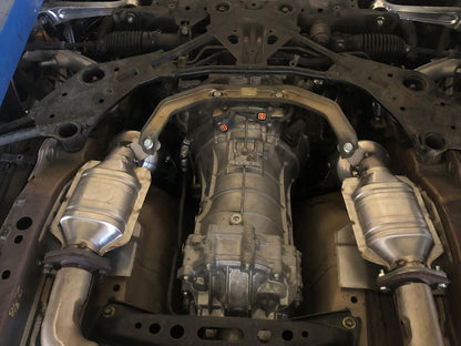 Direct Fit 409 Stainless Steel Catalytic Converter Passenger Side Nissan 350Z 03-06 V6-3.5L aFe Power-3