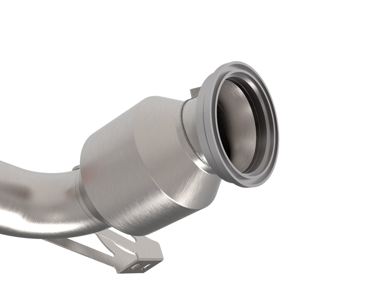 Direct Fit 409 Stainless Steel Catalytic Converter Mini Cooper S 15-19 L4-2.0L (t) B46 aFe Power-2