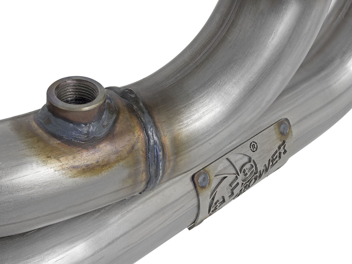 Direct Fit 409 Stainless Steel Front Catalytic Converter Jeep Wrangler (TJ) 00-03 L6-4.0L aFe Power-4