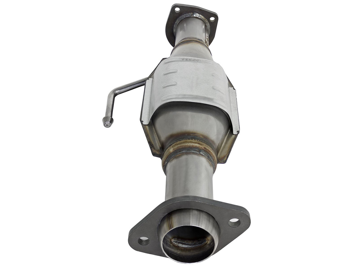 Direct Fit 409 Stainless Steel Rear Catalytic Converter Jeep Wrangler (TJ) 00-03 L6-4.0L aFe Power-2