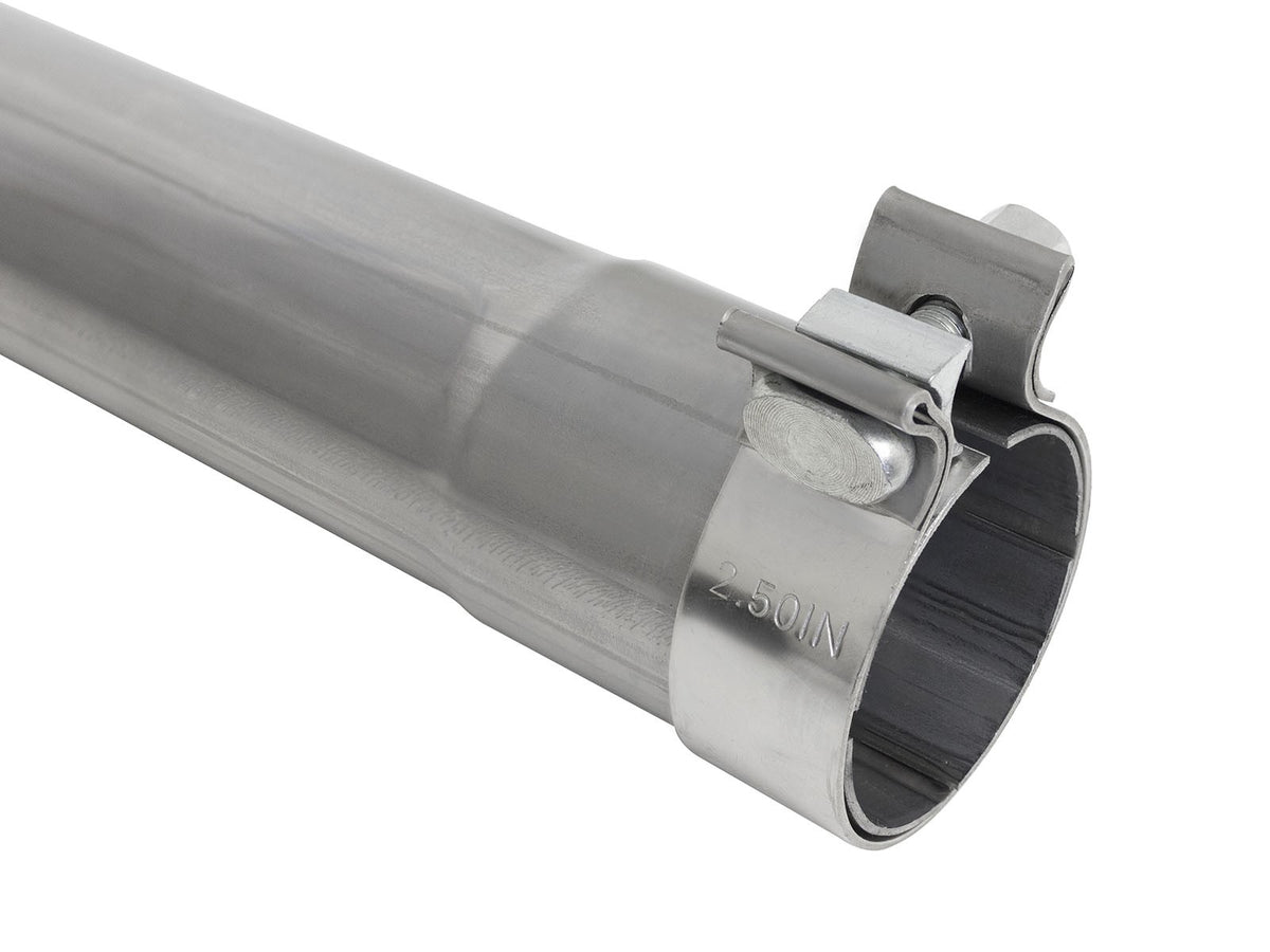 Direct Fit 409 Stainless Steel Front Catalytic Converter Jeep Wrangler (TJ) 04-06 L6-4.0L aFe Power-5