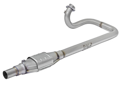 Direct Fit 409 Stainless Steel Catalytic Converter Jeep Wrangler (TJ) 97-99 L6-4.0L aFe Power