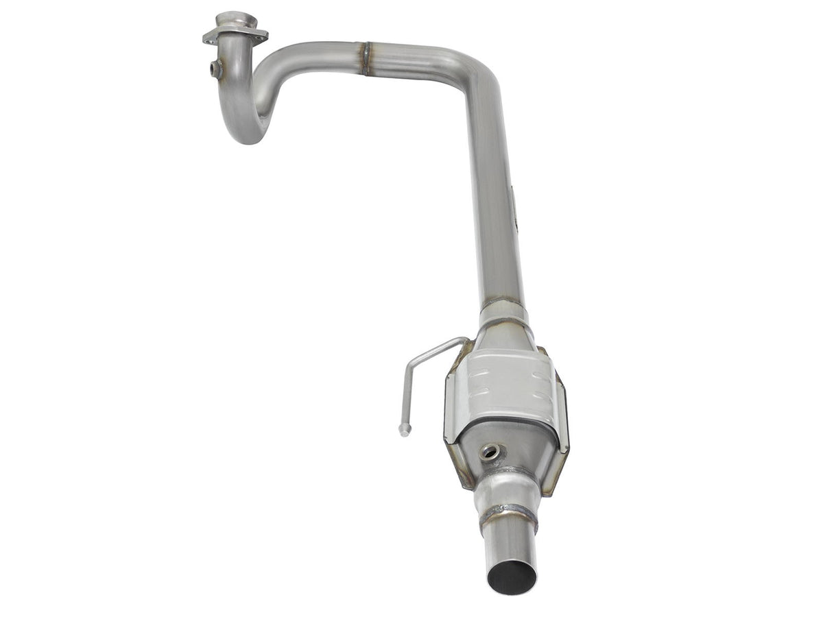 Direct Fit 409 Stainless Steel Catalytic Converter Jeep Wrangler (TJ) 97-99 L6-4.0L aFe Power-1