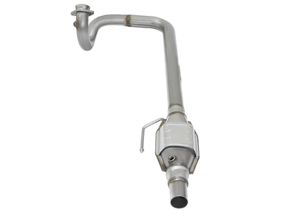 Direct Fit 409 Stainless Steel Catalytic Converter Jeep Wrangler (TJ) 97-99 L6-4.0L aFe Power-1