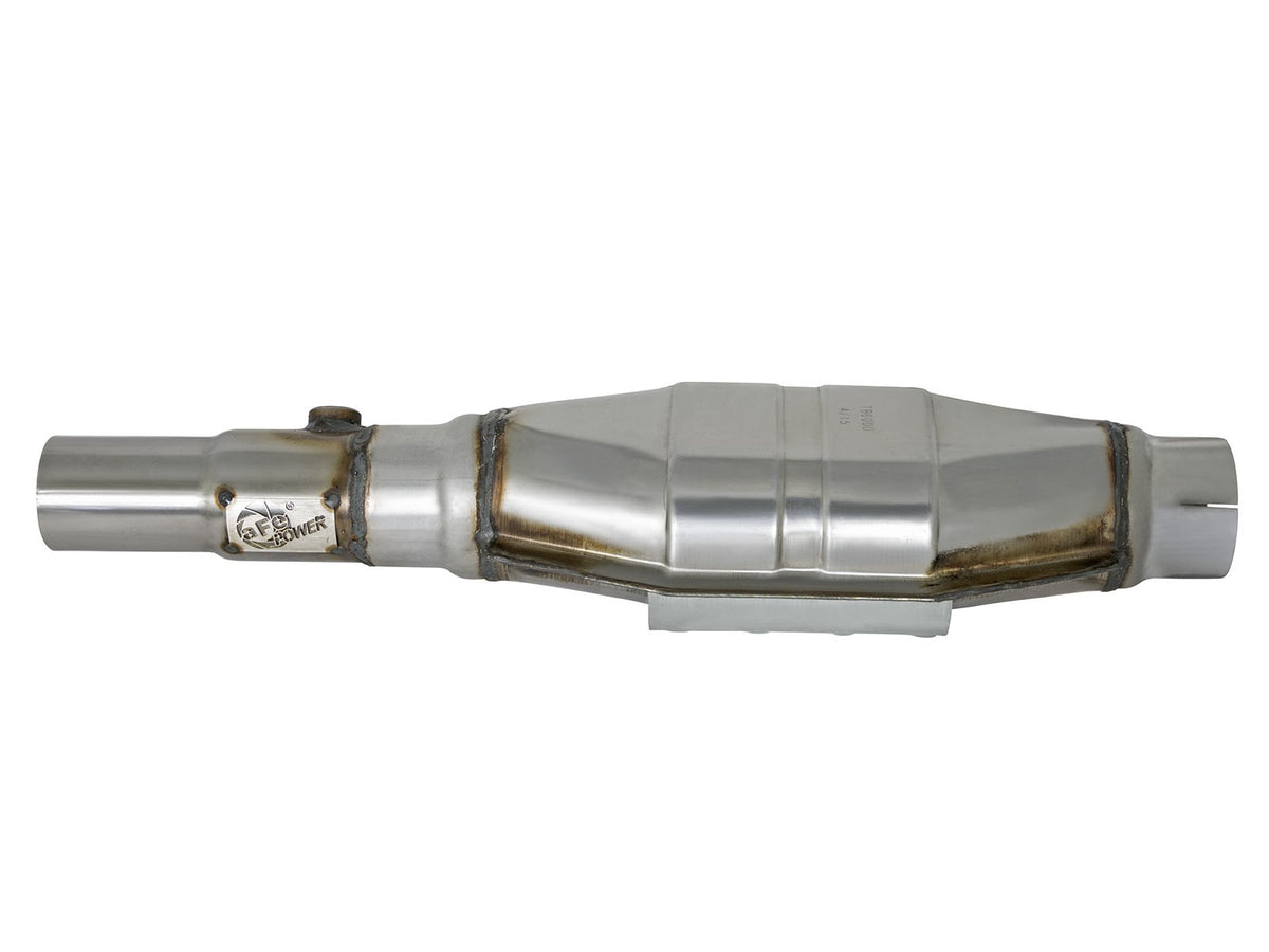 Direct Fit 409 Stainless Steel Catalytic Converter Jeep Grand Cherokee (ZJ) 96-98 L6-4.0L aFe Power-2