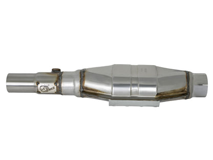 Direct Fit 409 Stainless Steel Catalytic Converter Jeep Grand Cherokee (ZJ) 96-98 L6-4.0L aFe Power-2