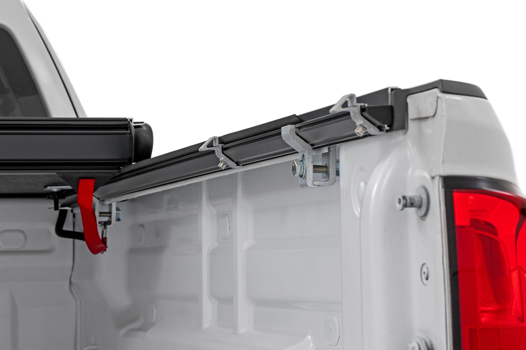 Hard Low Profile Bed Cover 6 Foot Bed Chevy/GMC Canyon/Colorado (15-26) Rough Country-4