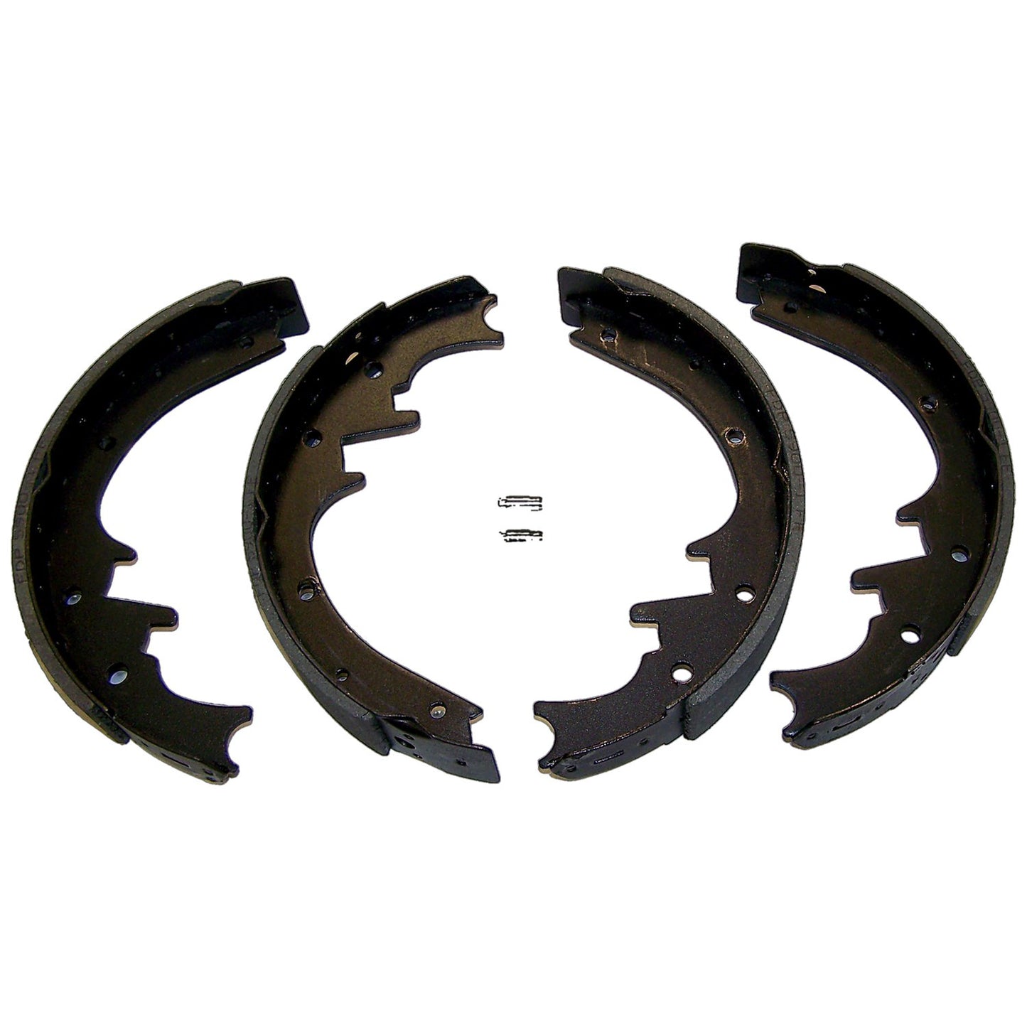 Rear Brake Shoe Set for Jeep 1991-2001 XJ, MJ, ZJ w/ 10 Inch x 1-3/4 Inch Rear Drums Crown Automotive-1