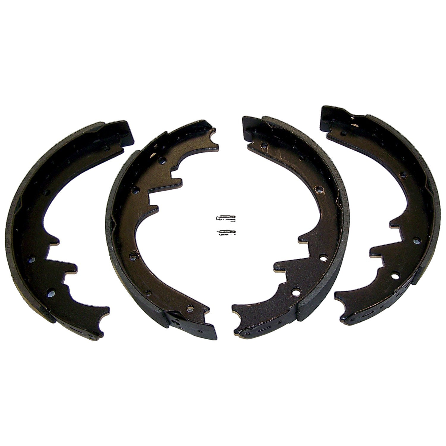 Rear Brake Shoe Set for Jeep 1991-2001 XJ, MJ, ZJ w/ 10 Inch x 1-3/4 Inch Rear Drums Crown Automotive-1