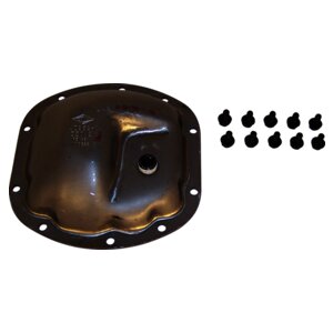 Differential Cover Kit for Select 84-18 Jeep Models w/ Dana 30 Front Axle Crown Automotive-2