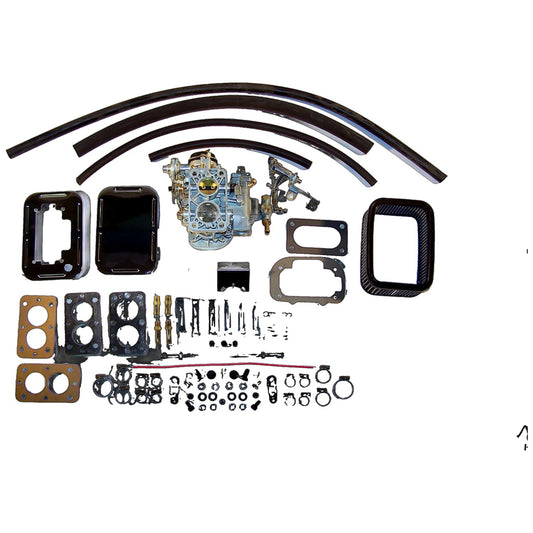 2-Barrel Carburetor Kit for Select 72-90 Jeep CJs, YJ, SJ, J-Series w/ 4.2L Eng. Crown Automotive-1