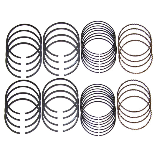 Standard Piston Ring Set for 1994-1998 Jeep ZJ, ZG Grand Cherokee w/ 5.2L Engine Crown Automotive