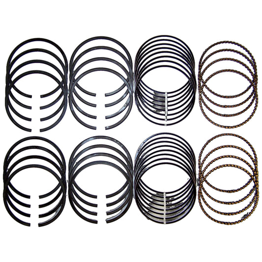 Standard Piston Ring Set for 1994-1998 Jeep ZJ, ZG Grand Cherokee w/ 5.2L Engine Crown Automotive-1
