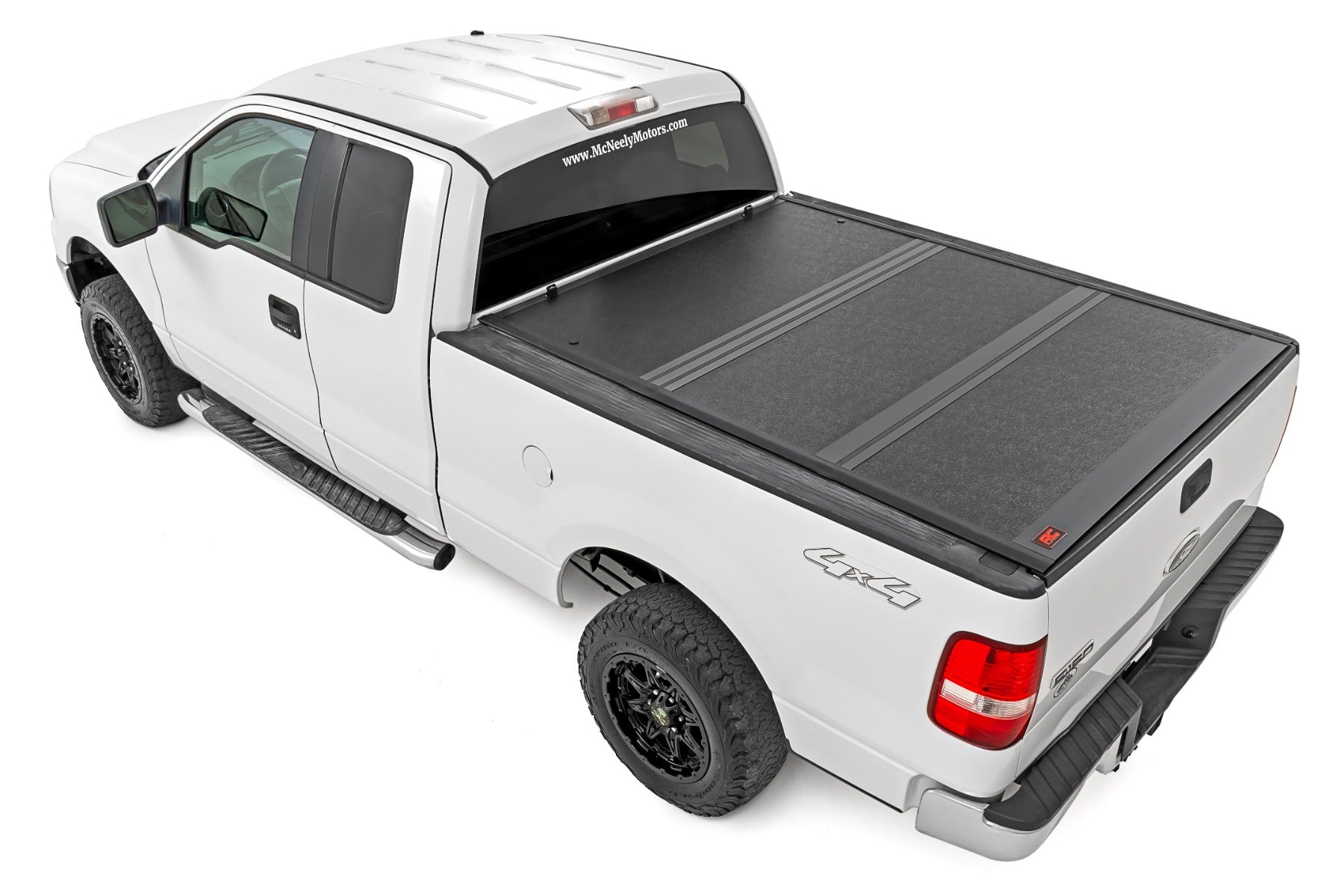 Hard Low Profile Bed Cover 6 Foot 7 Inch Bed Ford F-150 2WD/4WD (2004-2014) Rough Country-2