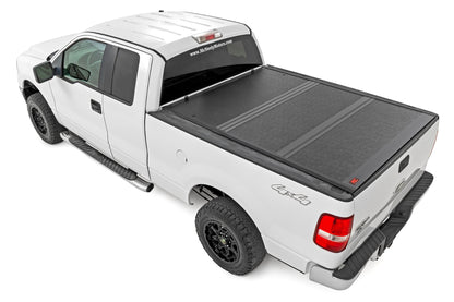 Hard Low Profile Bed Cover 6 Foot 7 Inch Bed Ford F-150 2WD/4WD (2004-2014) Rough Country-2