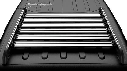 07-18 Wrangler JK 4 Door Nebo Roof Rack Cargo Slat Kit 6-Piece TeraFlex-6