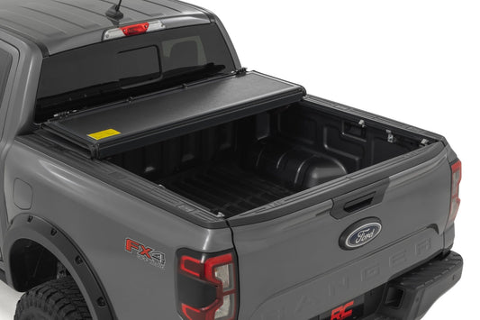 Hard Low Profile Bed Cover 5 Foot Bed Ford Ranger 2WD/4WD (2024-2026) Rough Country-1