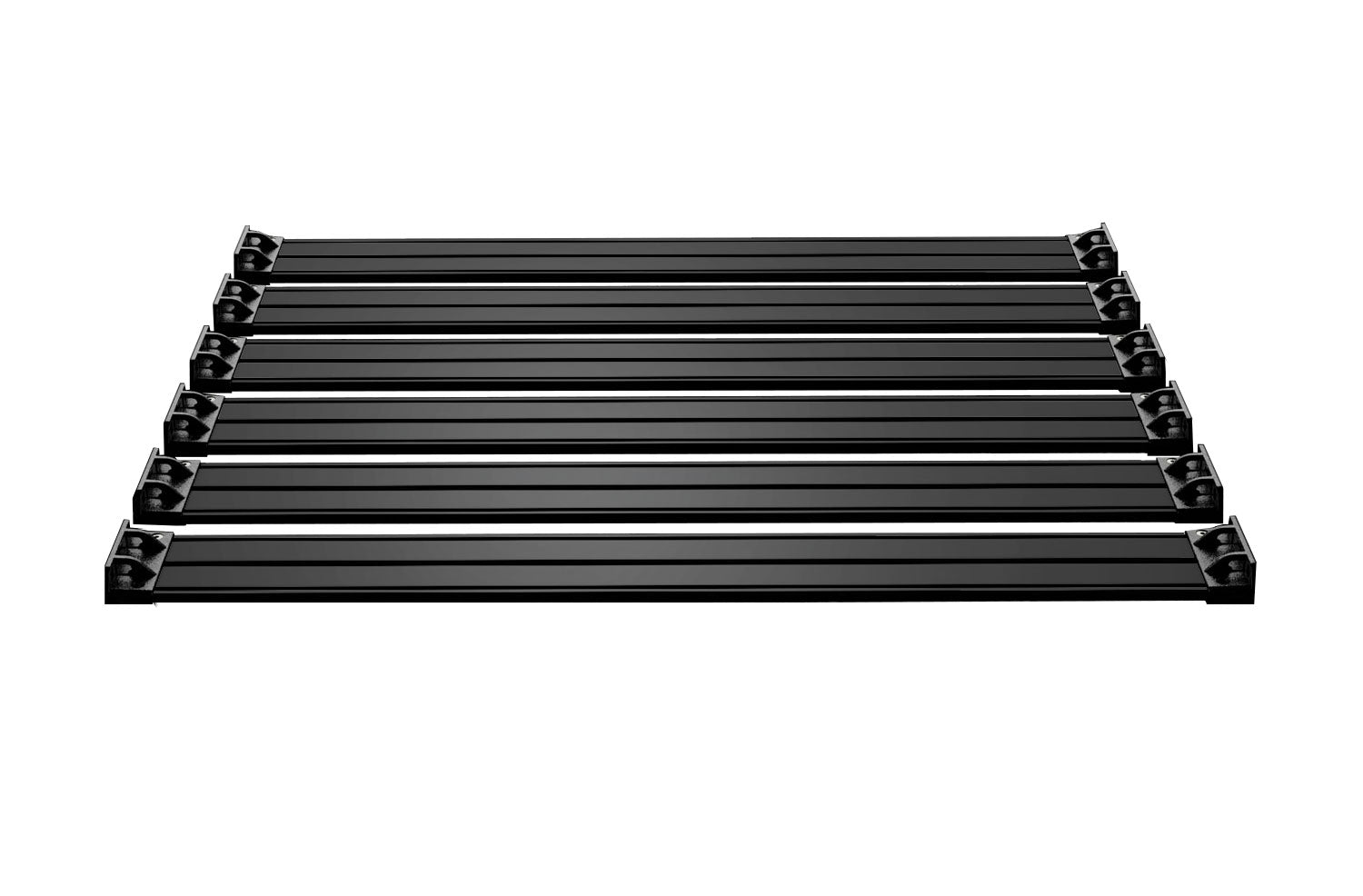 07-18 Wrangler JK 4 Door Nebo Roof Rack Cargo Slat Kit 6-Piece TeraFlex