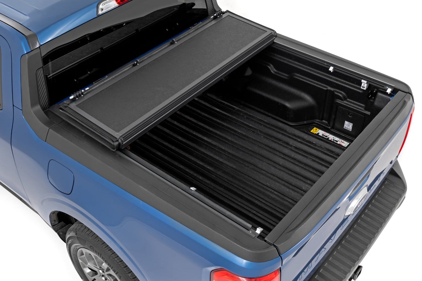 Hard Low Profile Bed Cover 4 Foot 6 Inch Bed Ford Maverick 2WD/4WD (2022-2026) Rough Country-1