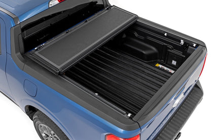 Hard Low Profile Bed Cover 4 Foot 6 Inch Bed Ford Maverick 2WD/4WD (2022-2026) Rough Country-1