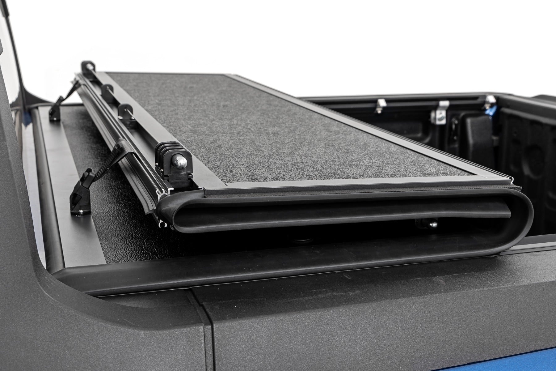 Hard Low Profile Bed Cover 4 Foot 6 Inch Bed Ford Maverick 2WD/4WD (2022-2026) Rough Country-2