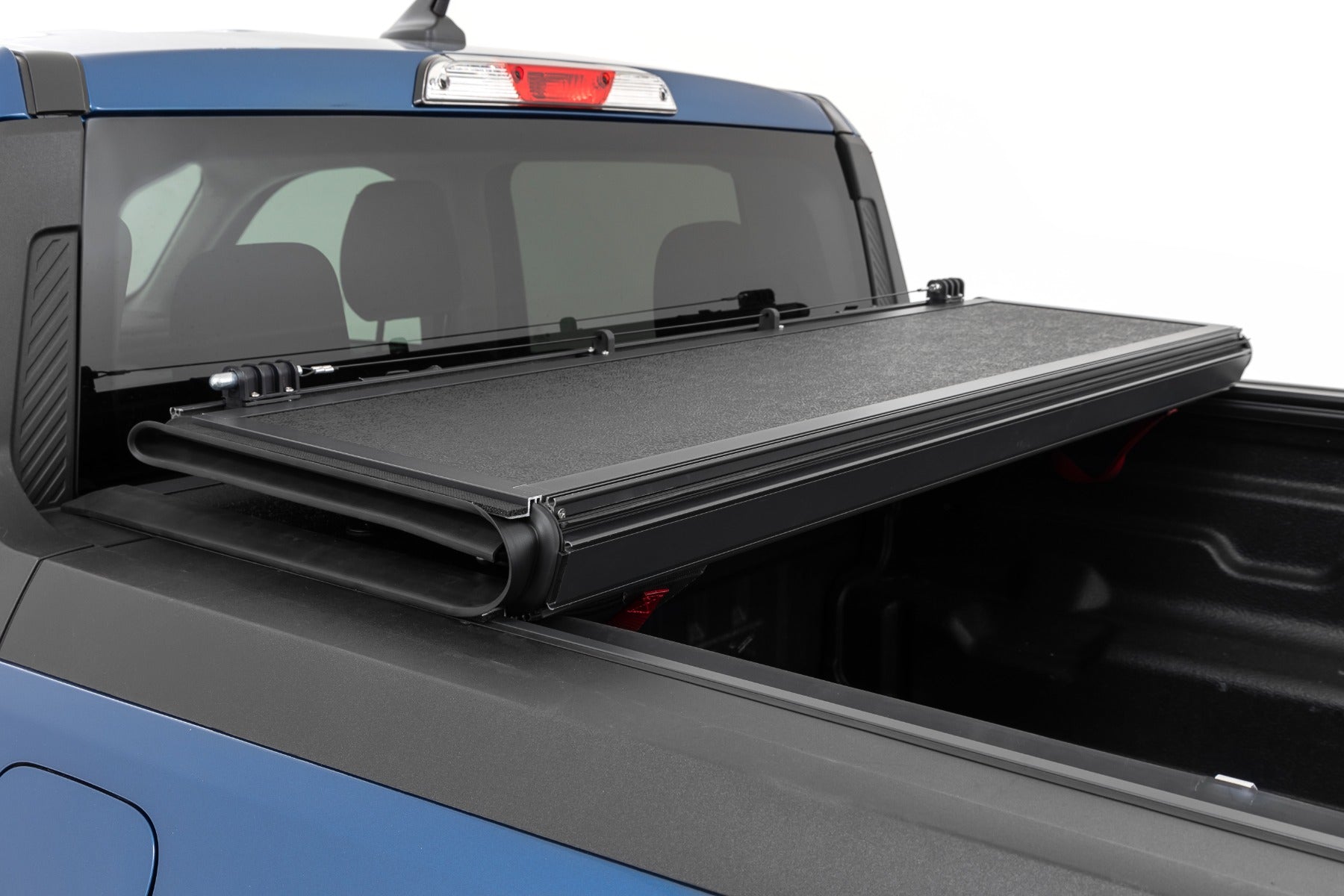 Hard Low Profile Bed Cover 4 Foot 6 Inch Bed Ford Maverick 2WD/4WD (2022-2026) Rough Country-3