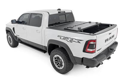 Hard Low Profile Bed Cover 5 Foot 7 Inch Bed No Rambox Ram 1500 (19-26)/1500 TRX (21-24) Rough Country-3
