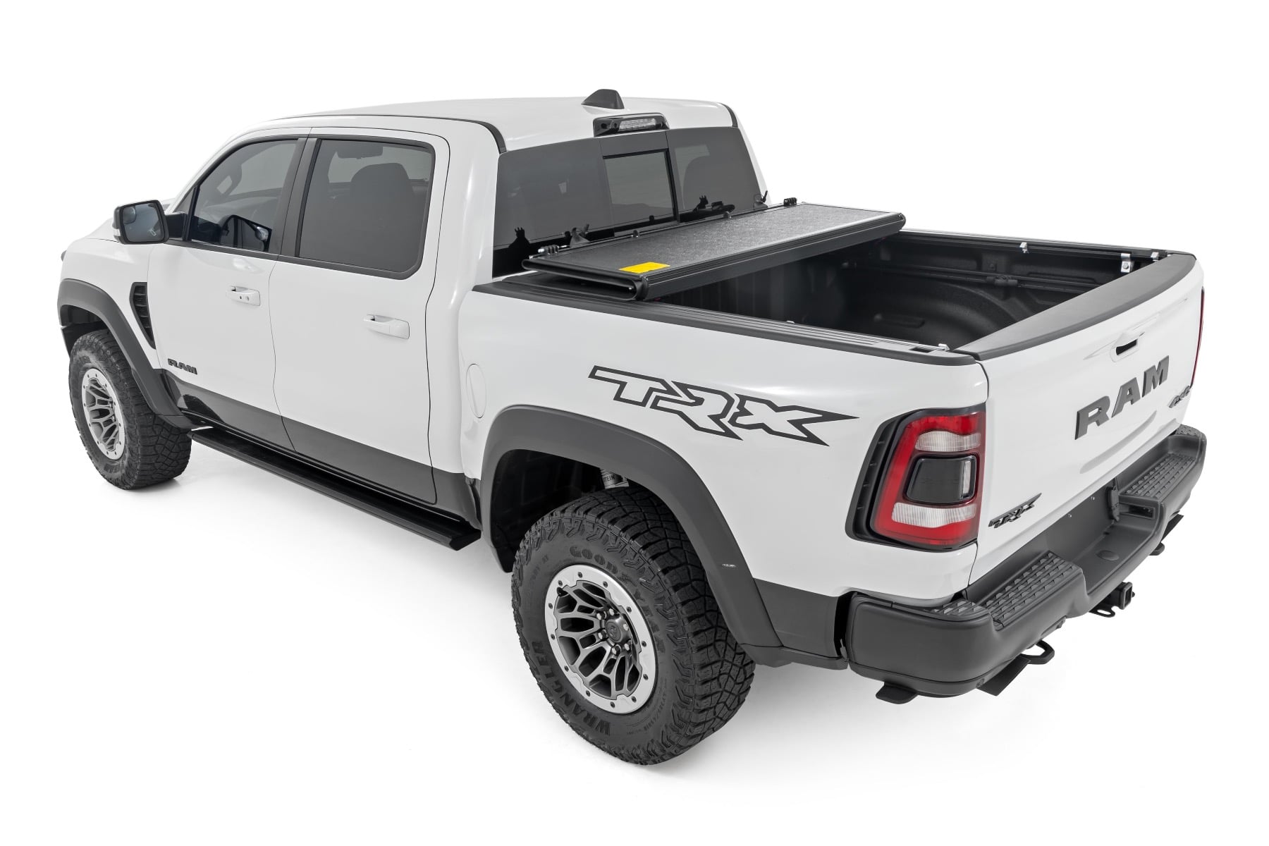 Hard Low Profile Bed Cover 5 Foot 7 Inch Bed No Rambox Ram 1500 (19-26)/1500 TRX (21-24) Rough Country-4