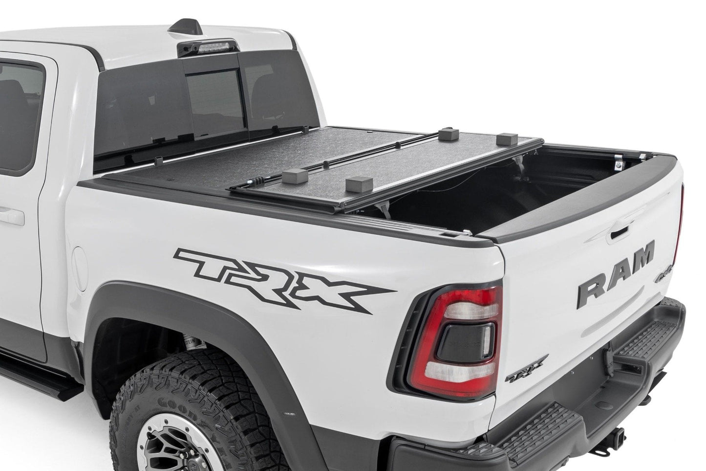 Hard Low Profile Bed Cover 6 Foot 4 Inch No Rambox Ram 1500 (19-26)/1500 TRX (21-24) Rough Country-1
