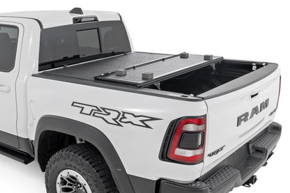 Hard Low Profile Bed Cover 6 Foot 4 Inch No Rambox Ram 1500 (19-26)/1500 TRX (21-24) Rough Country-1