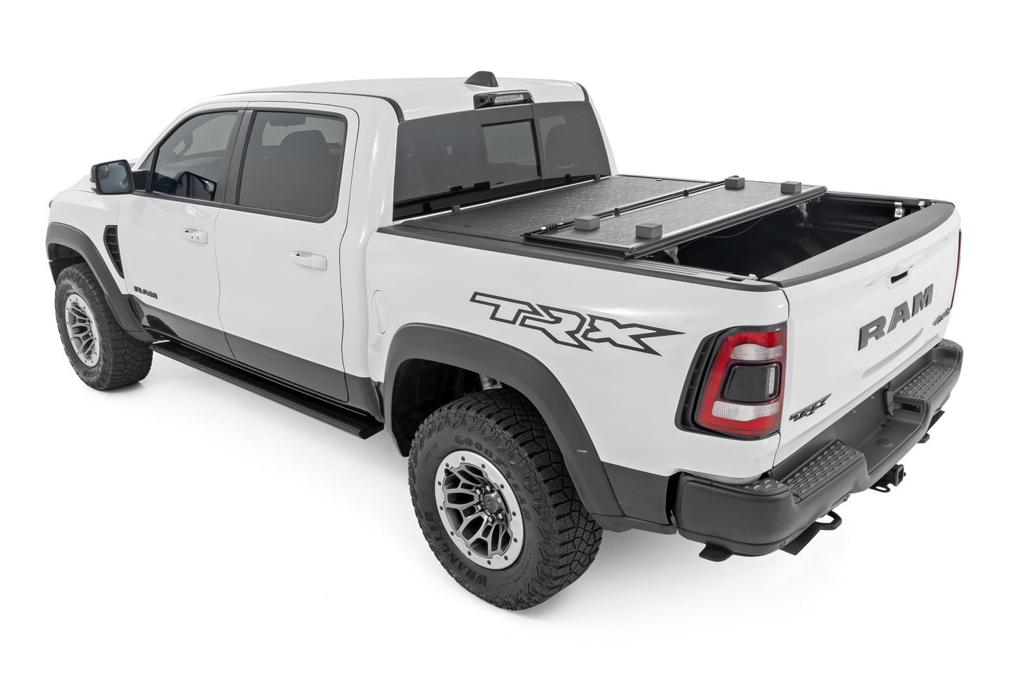 Hard Low Profile Bed Cover 6 Foot 4 Inch No Rambox Ram 1500 (19-26)/1500 TRX (21-24) Rough Country-3