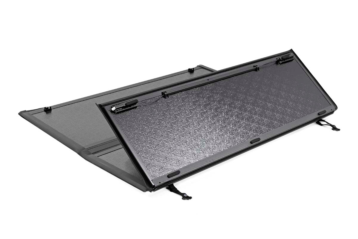 Hard Low Profile Bed Cover 6 Foot 4 Inch No Rambox Ram 1500 (19-23)/1500 TRX (21-23) Rough Country-3