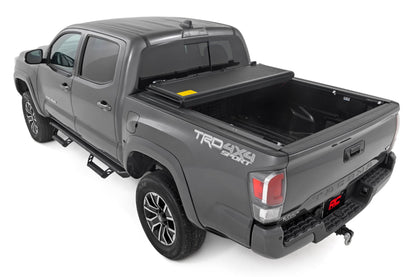 Hard Low Profile Bed Cover 5 Foot Bed Toyota Tacoma 2WD/4WD (2016-2023) Rough Country-4