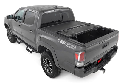 Hard Low Profile Bed Cover 6 Foot Bed Toyota Tacoma 2WD/4WD (2016-2023) Rough Country-3