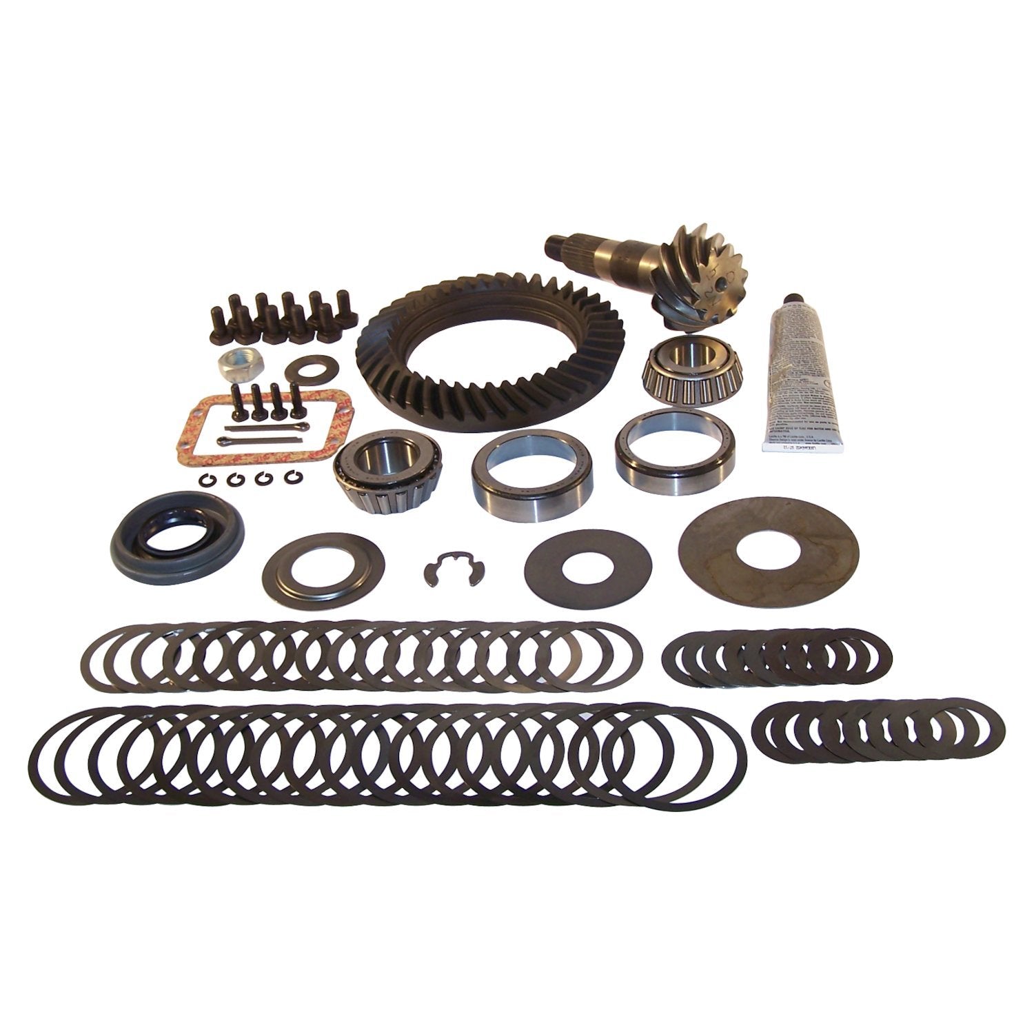 Ring & Pinion Kit for Select Jeep 84-99 YJ, XJ, MJ w/ D30 Front Axle, 3.73 Ratio Crown Automotive