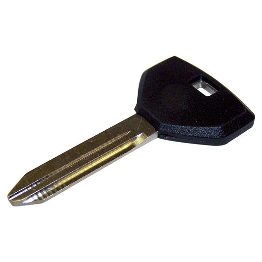 Blank Ignition & Door Key for 94-99 Jeep TJ, YJ, XJ, ZJ Models, Non-Transponder Crown Automotive