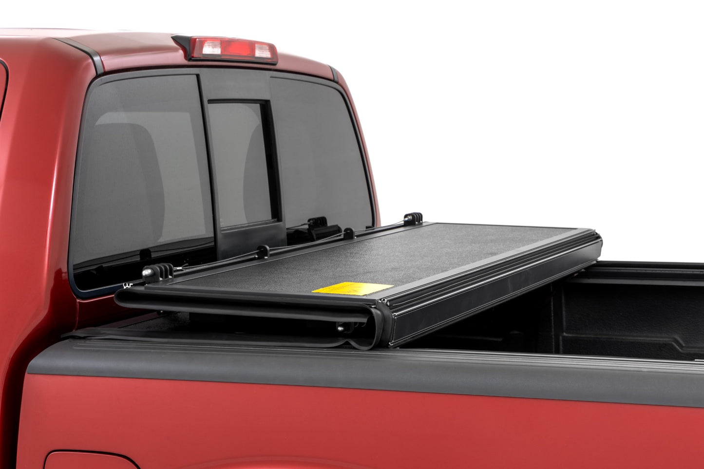 Hard Low Profile Bed Cover 5 Foot Bed Cargo Mgmt Nissan Frontier (05-21) Rough Country-2