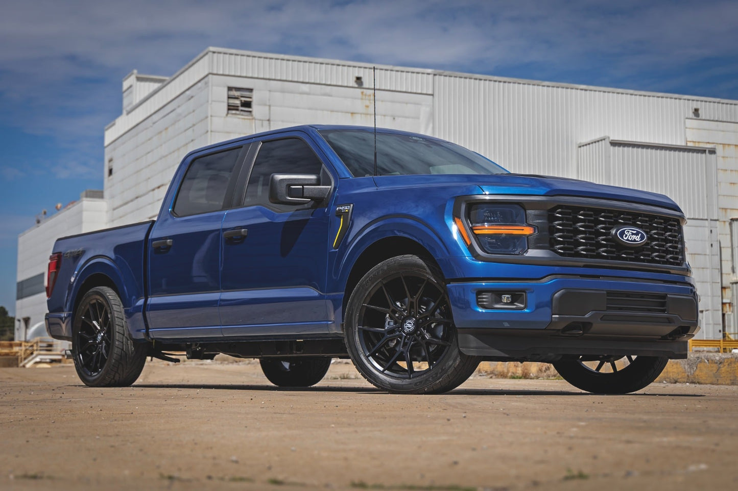 2 Inch Lowering Kit 4 Inch Rear Lowering M1 Ford F-150 4WD (2015-2026) Rough Country-5