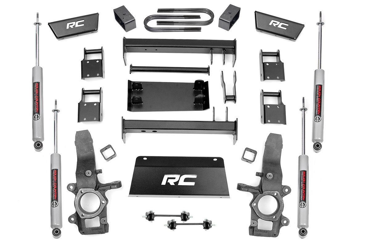 Rough Country 5 Inch Suspension Lift Kit 97-03 4WD Ford F-150 Rough Country